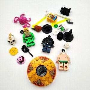 LEGO Minifigure Parts Lot Accessories Weapons Hats Mixed Pieces